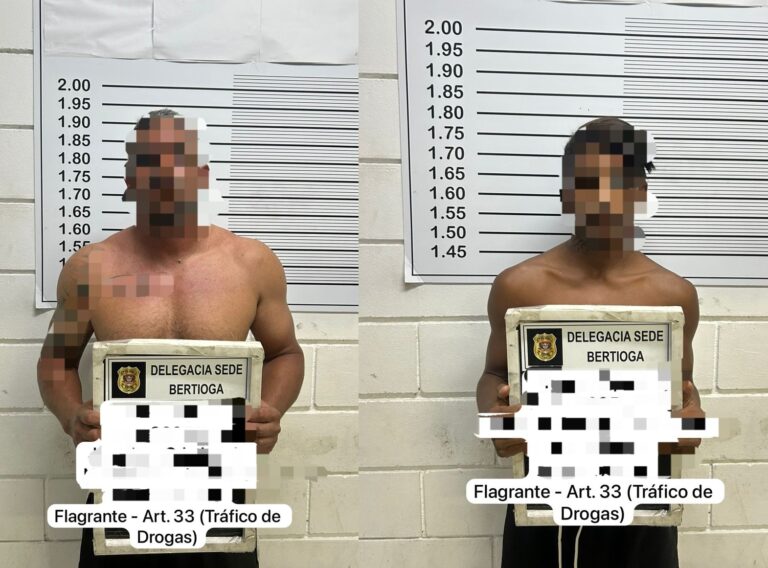 Dupla é presa em flagrante em área de mata por tráfico de drogas no litoral de SP