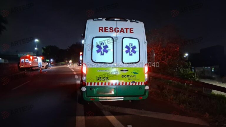Homem morre após pular mureta de pista em rodovia de Cubatão