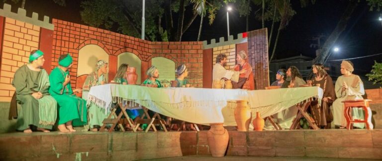 Parque Solon de Lucena recebe encenação da Paixão de Cristo nos Bairros neste sábado (11)