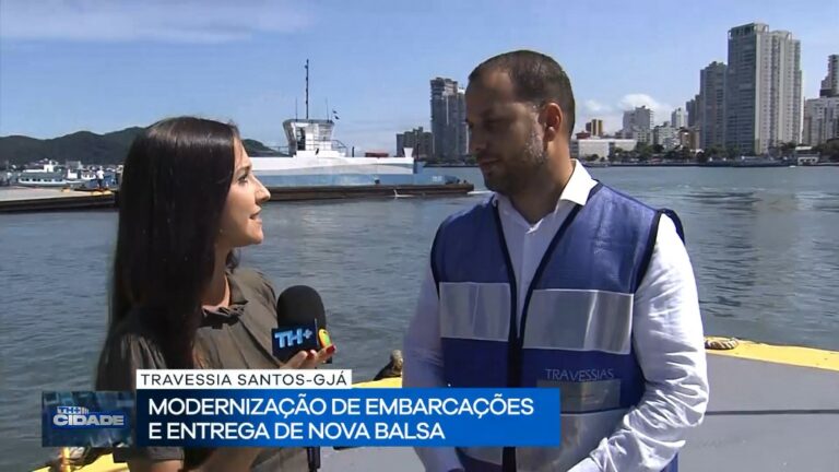 Governo de SP entrega balsa modernizada em Santos-Guarujá
