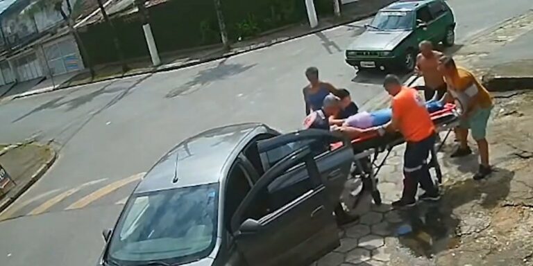 SAMU de São Vicente reverte parada cardíaca e salva mulher em atendimento emergencial na base