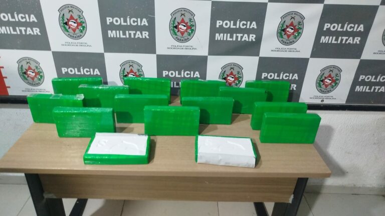 Cocaína avaliada em mais meio milhão é apreendida em Mangabeira VII