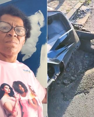 Pintora cai em buraco de moto a caminho do trabalho em Campinas