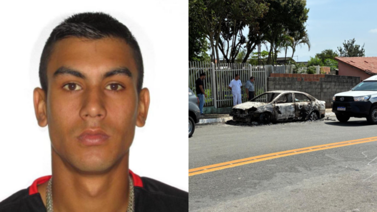 Suspeito de matar jovem e queimar corpo em carro é preso em São José