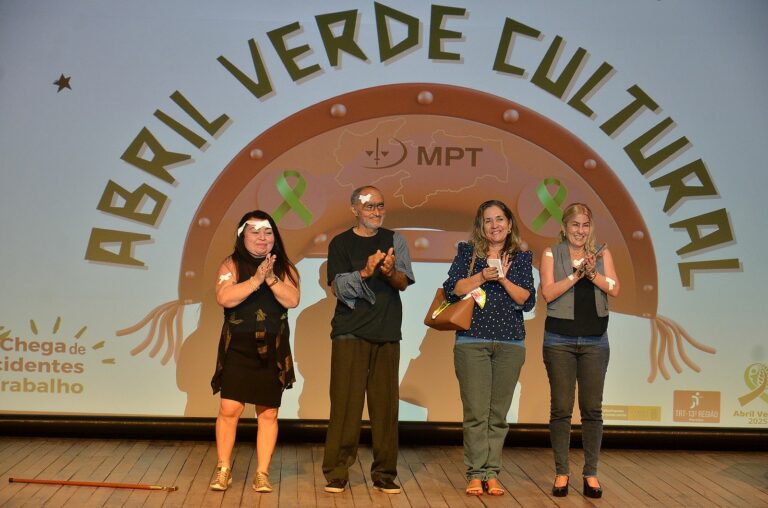 Abril Verde Cultural leva arte e conscientização sobre saúde do trabalhador nesta quarta (15) em Campina Grande
