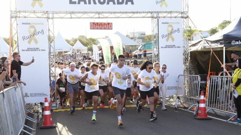 Maio Amarelo Running 2026 abre inscrições nesta segunda-feira