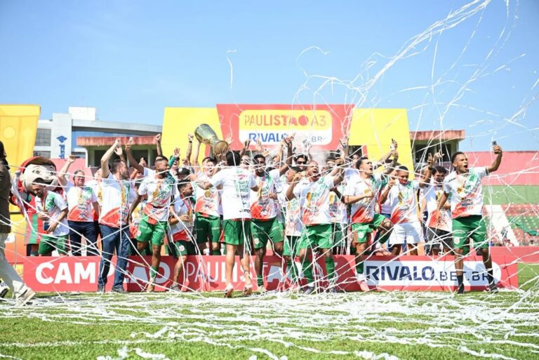 Portuguesa Santista vence o Marília e é campeã do Paulistão A3 2026