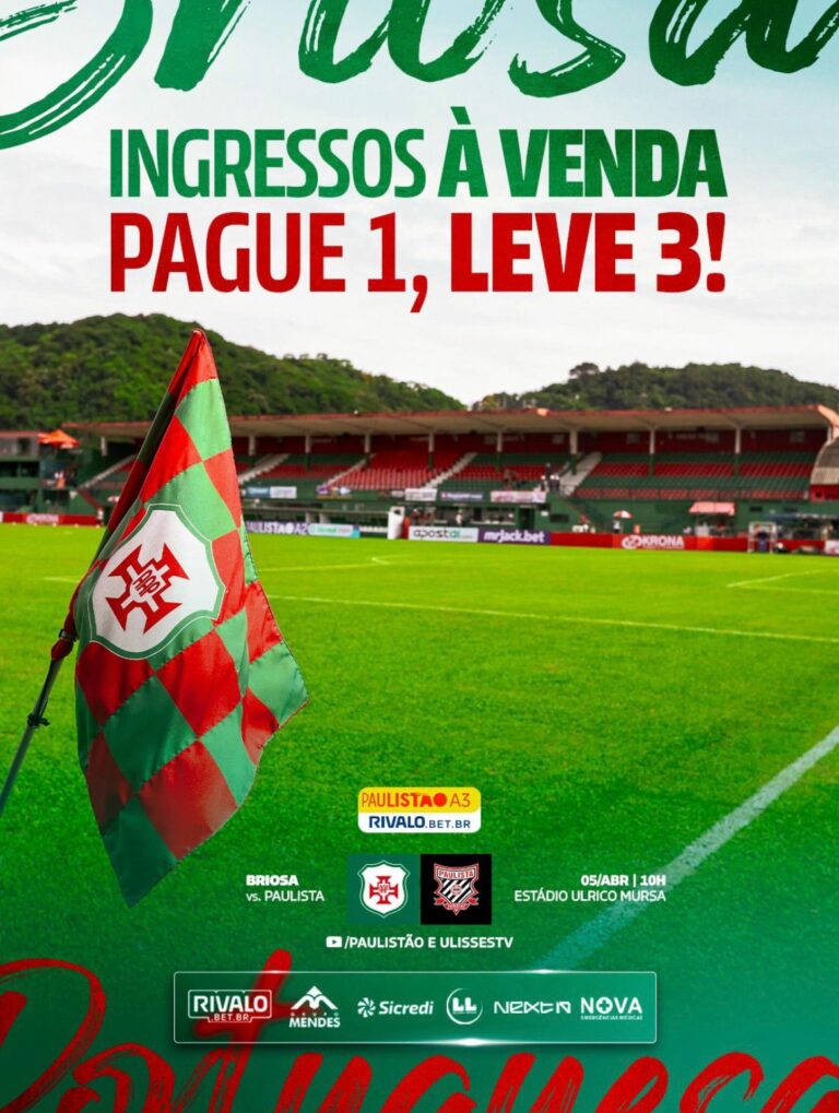 Portuguesa Santista faz promoção de ingressos para decisão pela Série A3