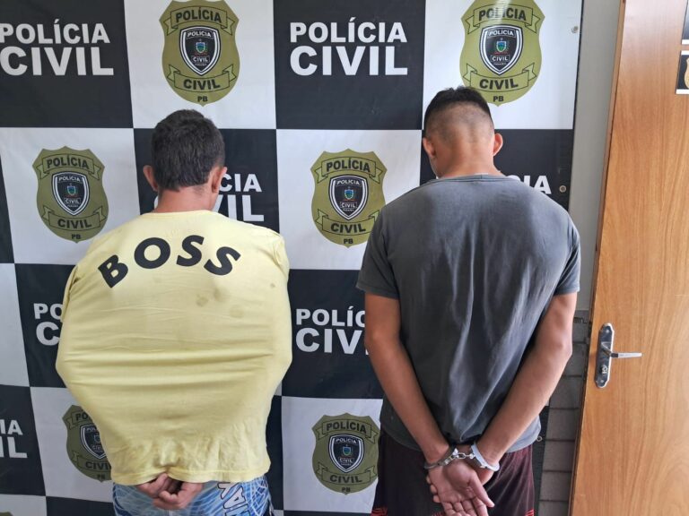 Dois homens são presos por estupro de vulnerável em Cuitegi
