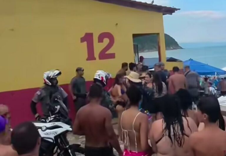 Idoso é detido por suspeita de fotografar mulheres sem autorização em praia do litoral de SP