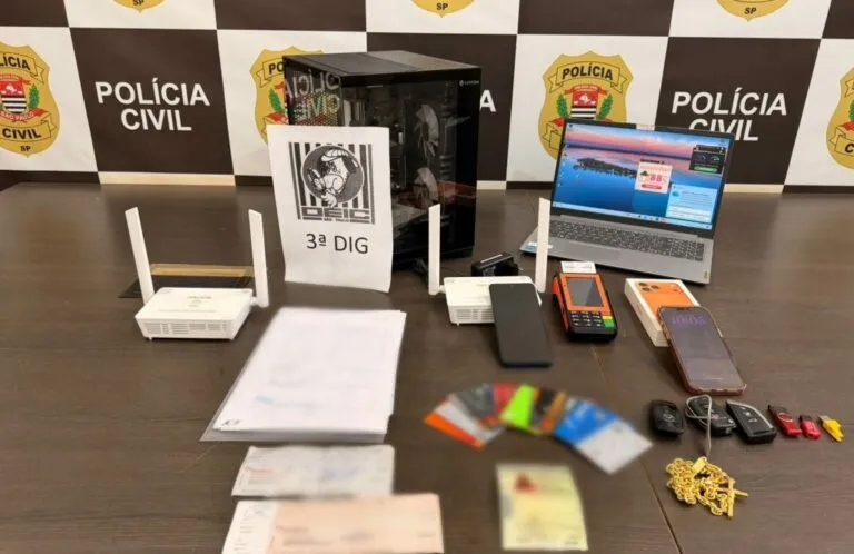 Operação policial contra fraudes empresariais mira quadrilha especializada em golpes milionários