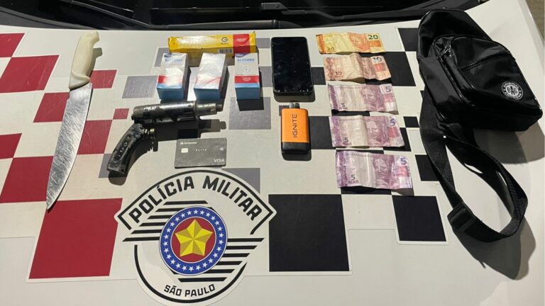 Homem é preso após assaltar farmácia no Centro de Ubatuba