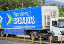 Prudente recebe Carreta da Saúde com meta de zerar fila de 10 mil pacientes oftalmológicos