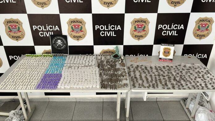 Homem é preso com 2,5 kg de drogas em São José