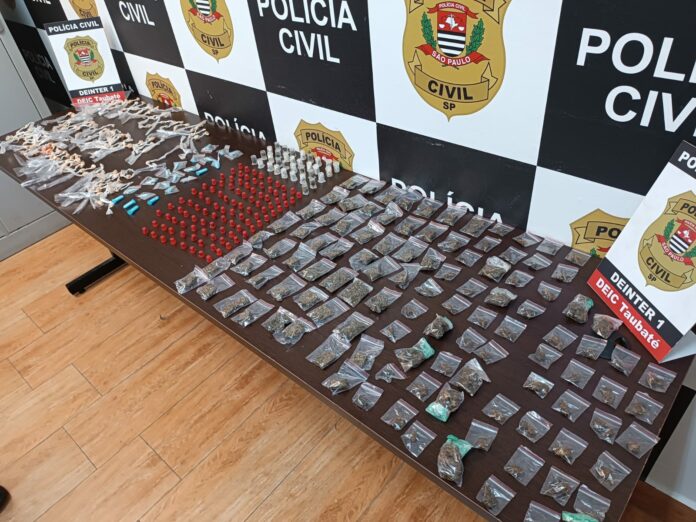 Operação prende 16 suspeitos e apreende drogas na região de Taubaté