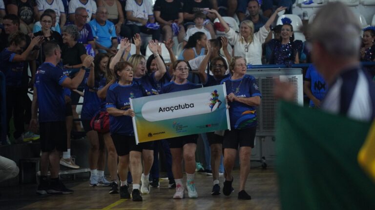 Araçatuba abre 28ª edição dos Jogos da Melhor Idade com 2 mil atletas