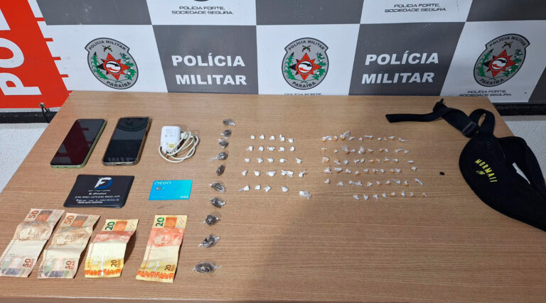 Dois homens são presos por suspeita de tráfico de drogas em João Pessoa