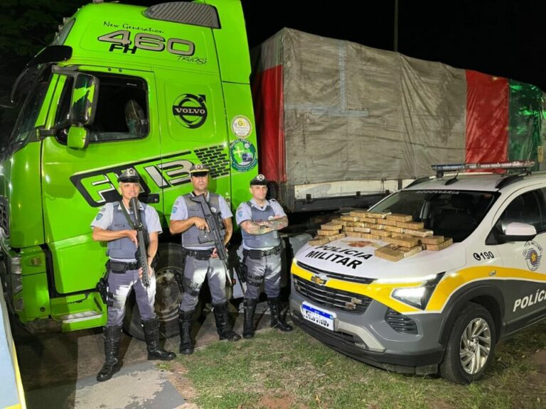 Homem é preso com 35 kg de pasta base de cocaína em Prudente