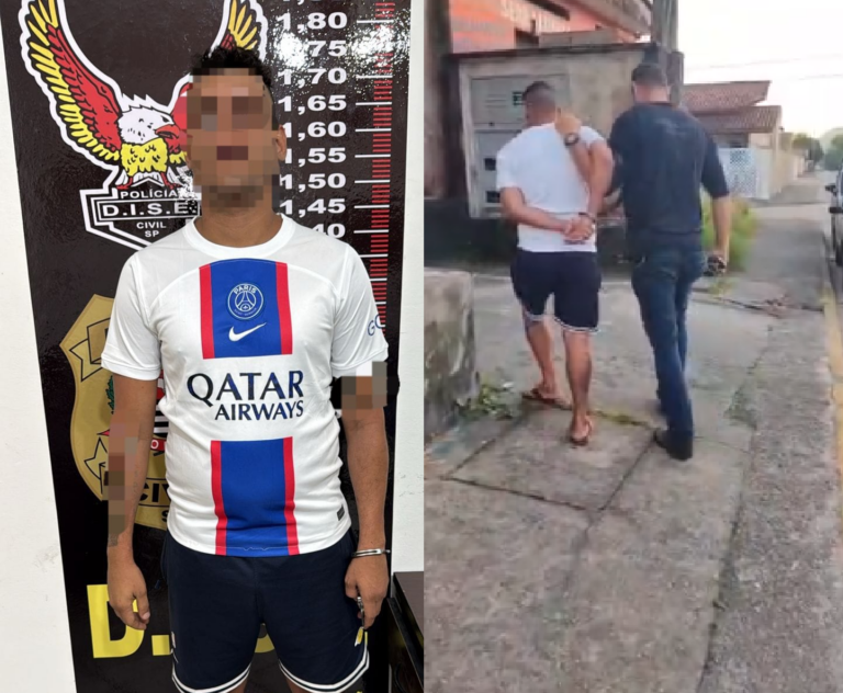 “Nike”, disciplina de facção criminosa na Baixada santista é preso em Mongaguá; VÍDEO