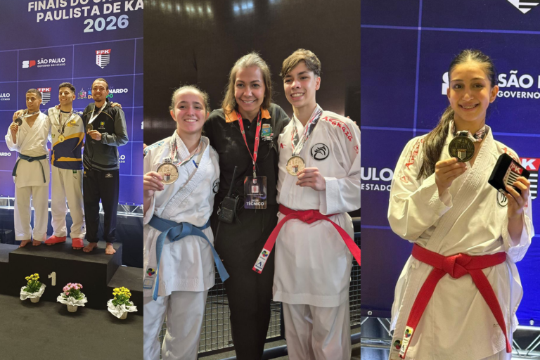 Atletas de Ribeirão Preto conquistam quatro medalhas no Campeonato Paulista de Karatê