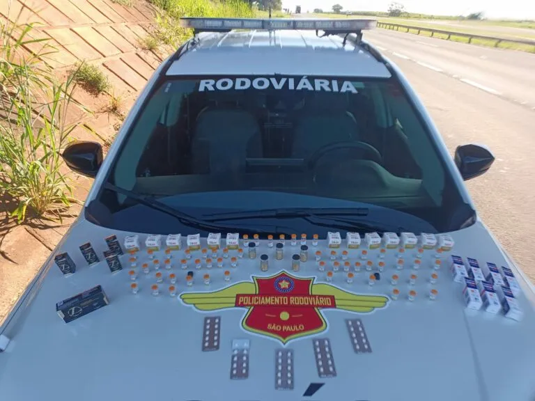 Jovem é preso com remédios para emagrecer contrabandeados do Paraguai