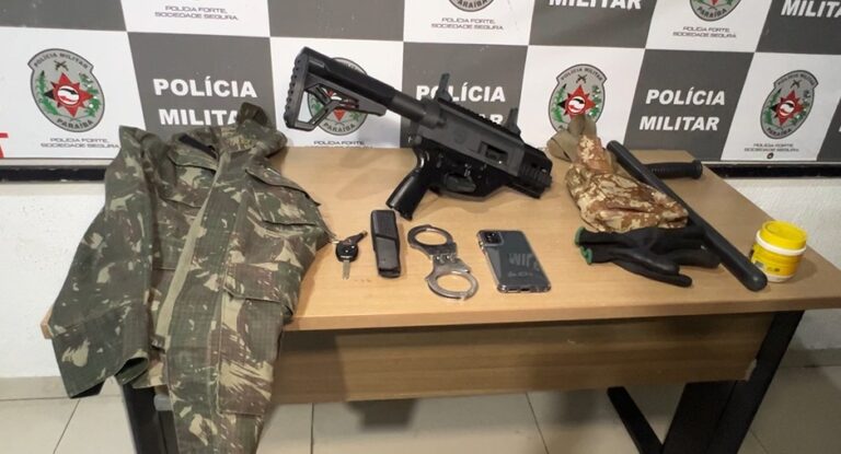 Dois homens são presos com submetralhadora em Cabedelo