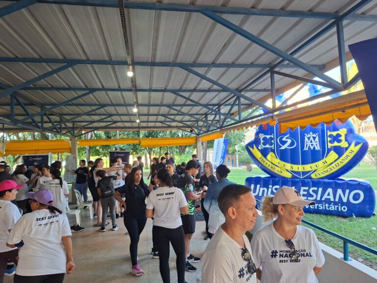 UniSALESIANO  leva atendimentos gratuitos à população no Circuito SEST de Saúde