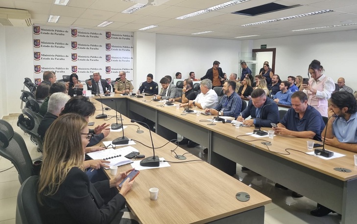 Reunião determina datas para entrega de planos de segurança do São João em Campina Grande