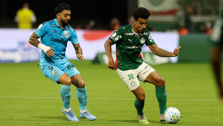 Fora de casa, Santos FC empata com Palmeiras