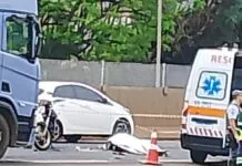 Motociclista morre em acidente envolvendo carreta em rodovia de Ribeirão Preto