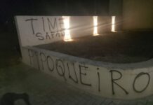 CT do Botafogo-PB é pichado após nova derrota na Série C