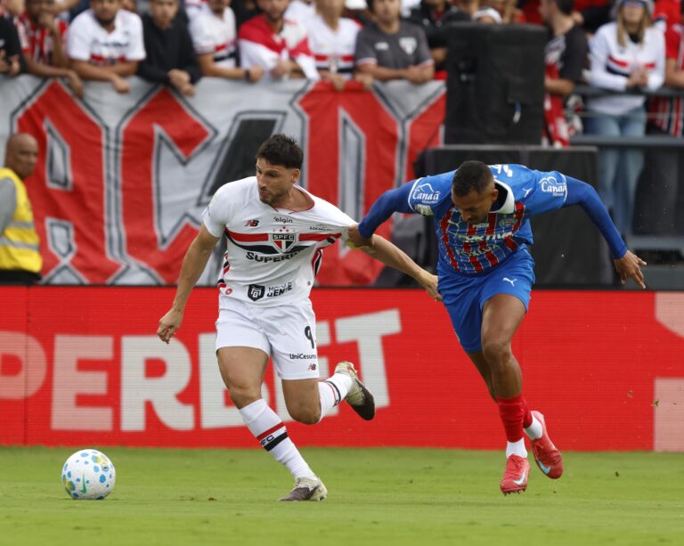 Em Bragança, São Paulo e Bahia empatam pelo Brasileirão