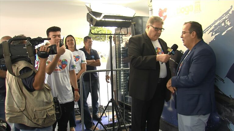 Confira  os bastidores do Litoral Urgente diretamente de Bertioga