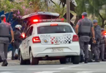 Motoqueiro foge da polícia e é detido após perseguição em frente a creche