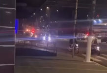 Suspeito foge da polícia, bate em carros e acaba baleado em Hortolândia