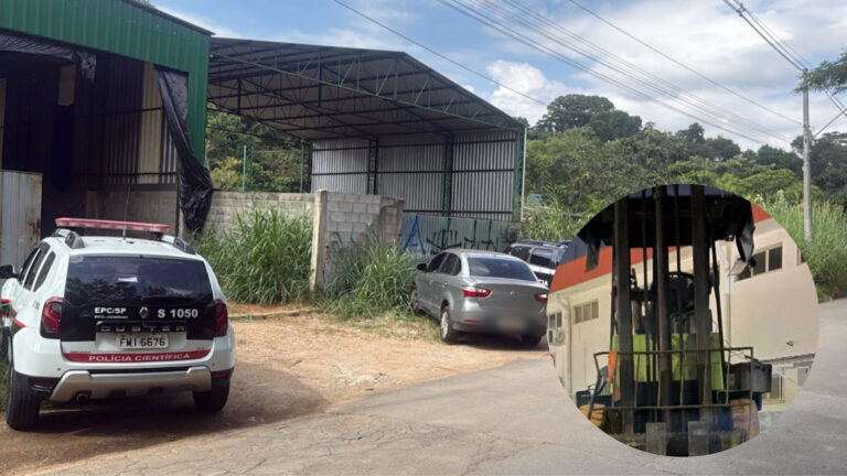 Desmanche com veículos roubados em Santos é localizado na região de Campinas