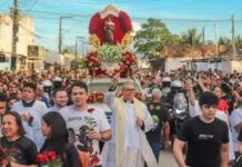 Festa da padroeira de Santa Rita começa nesta sexta (22) com romaria infantil e procissão em nova data