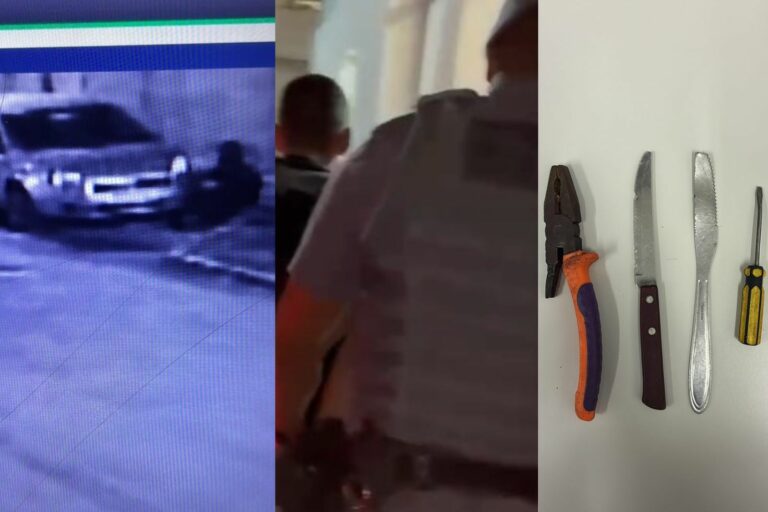Homem é preso após tentativa de furto de um carro no litoral