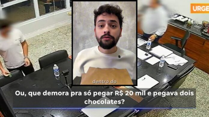 Vereador Vini Oliveira se pronuncia sobre malote recebido em empresa de transporte