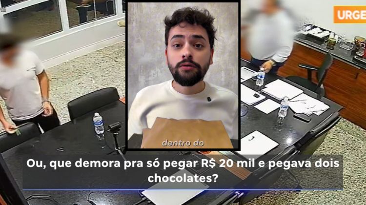 Vereador Vini Oliveira se pronuncia sobre malote recebido em empresa de transporte