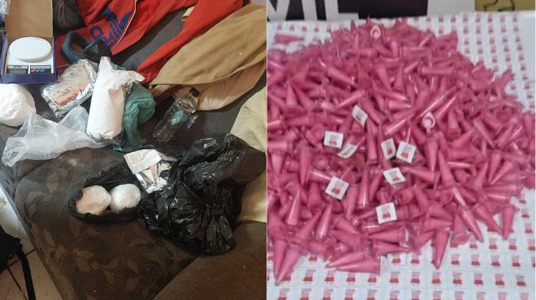 Três homens foram presos em Sertãozinho por tráfico de drogas