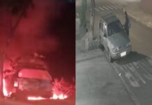 Carro furtado na madrugada é encontrado em chamas no Parque Fazenda em Campinas