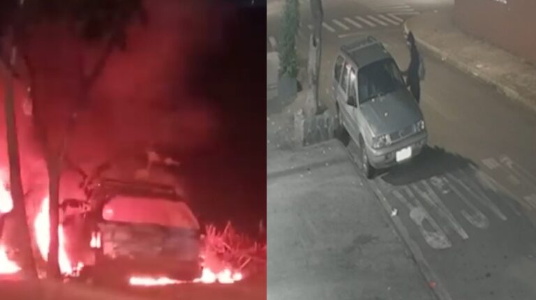 Carro furtado na madrugada é encontrado em chamas no Parque Fazenda em Campinas