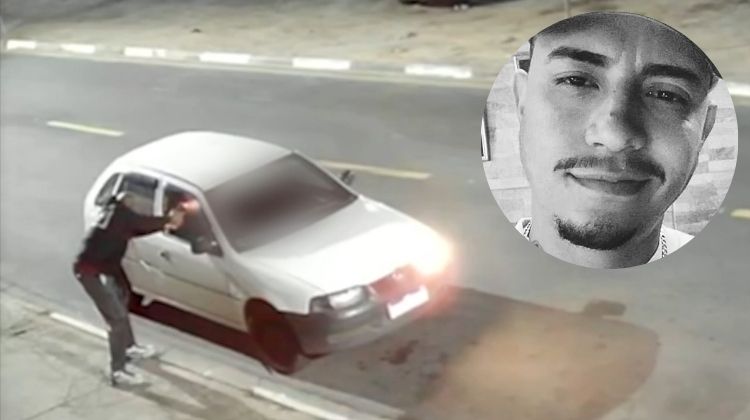 Suspeito de matar homem com 11 tiros dentro de carro é capturado pela polícia