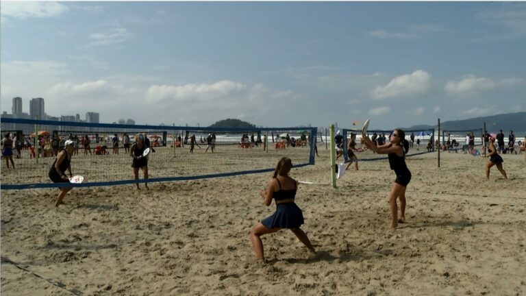 Open Mel Beach Tennis  reuniu 1,4 mil atletas em São Vicente