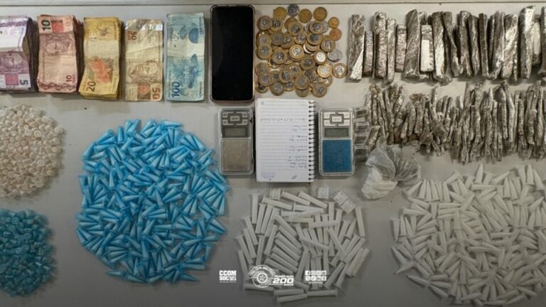 BAEP prende homem e apreende quase 800 porções de drogas em Santos