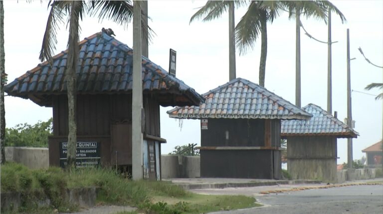 Tribunal de Justiça proíbe demolição dos quiosques em Mongaguá