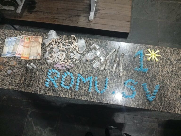 GCM prende homem por tráfico e apreende mais de 200 porções de drogas em Santos