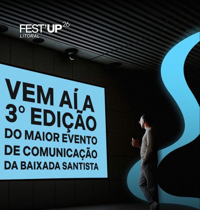 Fest’UP Litoral reunirá grandes nomes  para impulsionar a comunicação na região