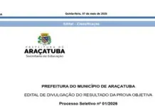 Prefeitura divulga resultados e recursos de processo seletivo da Educação